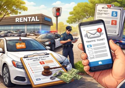 US rental car traffic violation policies 2026